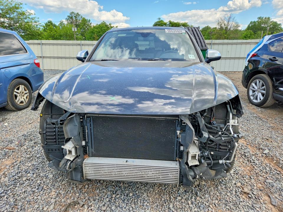 2022 Audi VIN WA1B4AFY4N2135679 COPART salvage auction — FRONT END, Nj - Cert Of Title-Salvage, sold $10,900 on 2026-07-31 (photo 5)