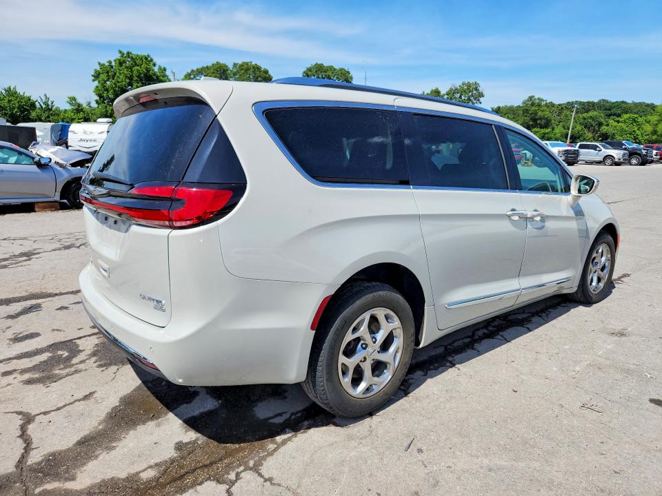 2021 Chrysler Pacifica VIN 2C4RC3GG5MR581767 COPART salvage auction — FRONT END, Mo - Salvage Certificate Of Title, sold $13,700 on 2026-07-27 (photo 3)