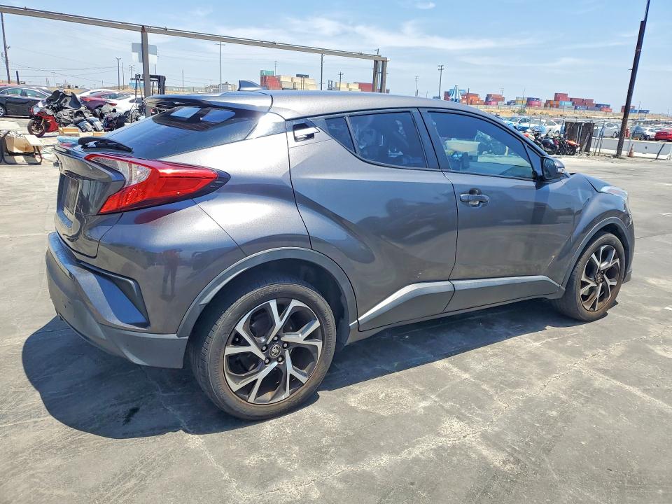 2018 Toyota C-hr VIN NMTKHMBX1JR042404 COPART salvage auction — REAR END, Ca - Salvage Certificate, sold $4,200 on 2026-07-15 (photo 3)