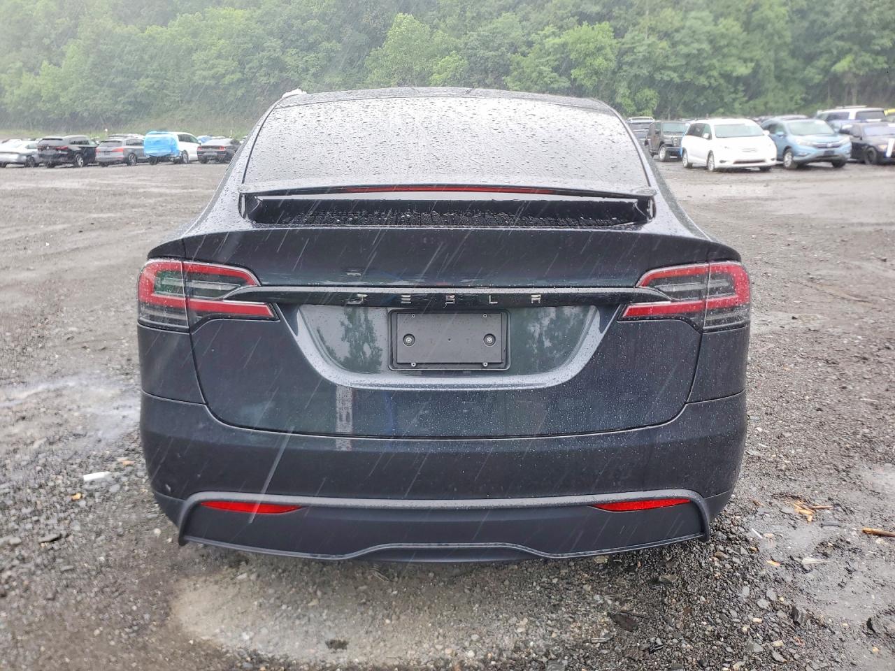2024 Tesla Model X VIN 7SAXCDE54RF445506 COPART salvage auction — Front End, NJ - CERT OF TITLE-SLVG LEMON LAW, sold $17,200 on 2026-07-03 (photo 6)