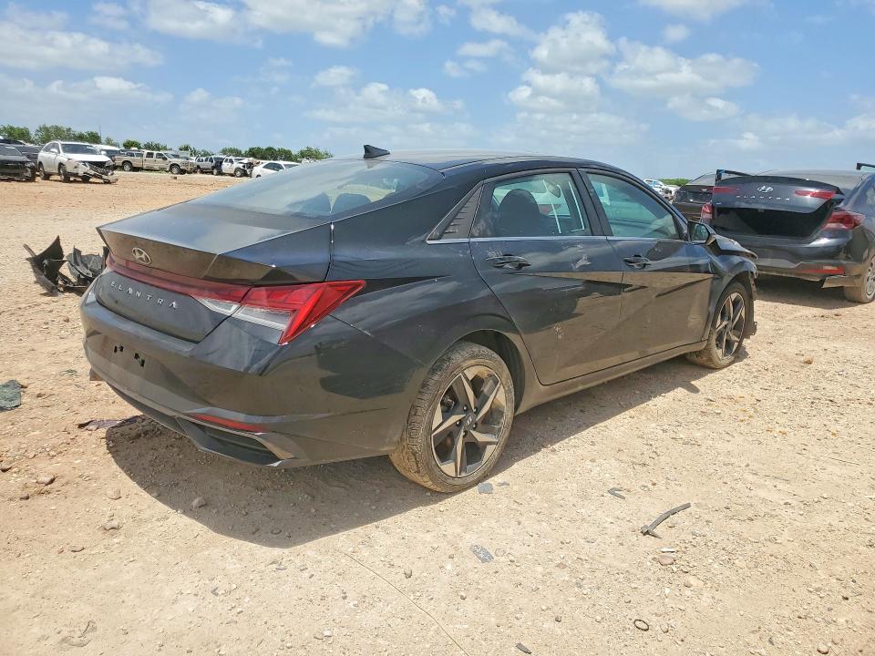 2022 Hyundai VIN KMHLN4AG5NU282956 COPART salvage auction — FRONT END, TX - SALVAGE VEHICLE TITLE (P), sold $10 on 2026-07-23 (photo 3)