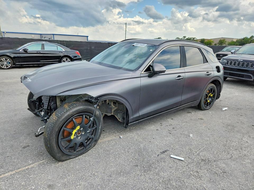 2022 Genesis Gv70 VIN KMUMADTB2NU036689 COPART salvage auction — FRONT END, FL - CERTIFICATE OF TITLE, sold $10,300 on 2026-07-28 (photo 1)