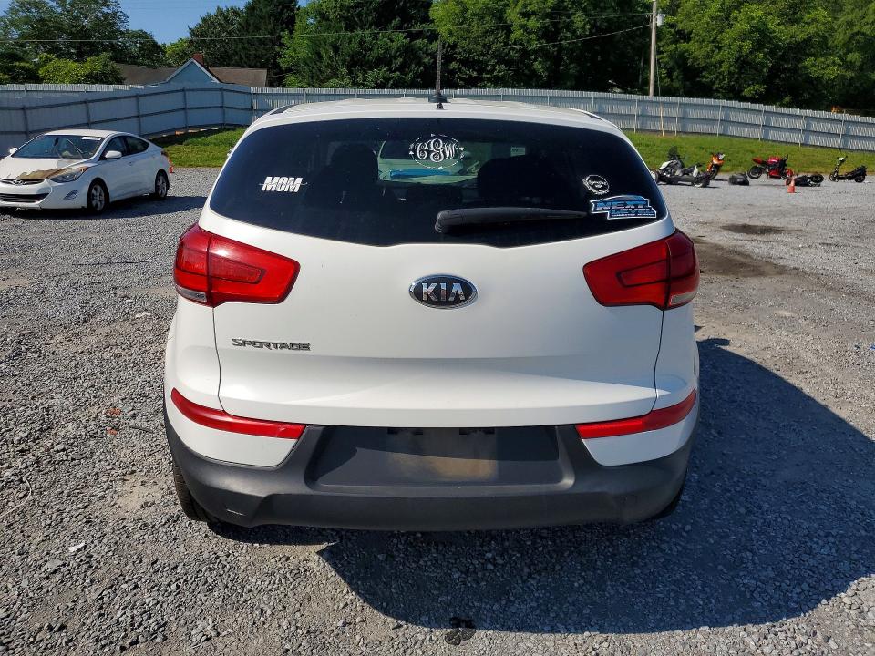 2016 Kia VIN KNDPB3AC4G7873139 COPART salvage auction — FRONT END, Nc - Salvage Certificate Of Title, sold $425 on 2026-07-08 (photo 6)