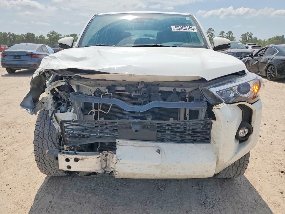 2024 Toyota 4runner VIN JTEFU5JR9R5313875 COPART salvage auction — FRONT END, Tx - Salvage Vehicle Title, sold $14,900 on 2026-07-02 (photo 5)