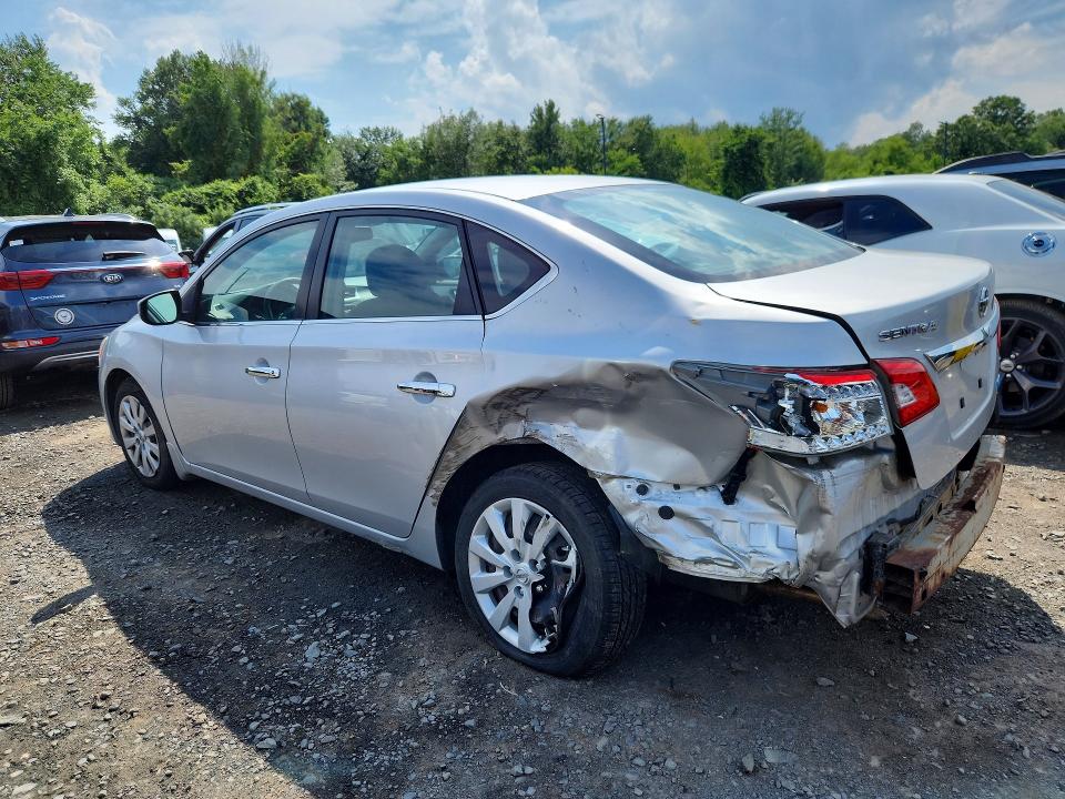 2013 Nissan Sentra VIN 3N1AB7AP6DL724192 COPART salvage auction — REAR END, Ma - Cert Of Title-Salvage, sold $475 on 2026-07-02 (photo 2)