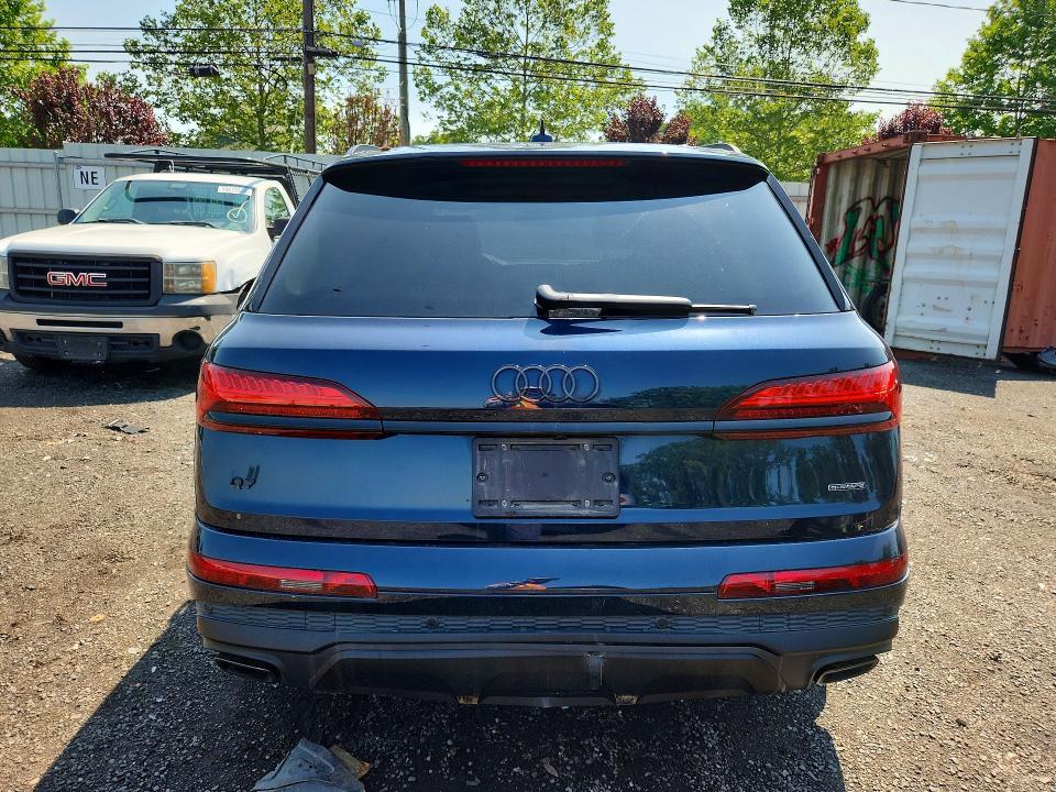 2025 Audi Q7 VIN WA1LVBF76SD027062 COPART salvage auction — FRONT END, Ct - Cert Of Title-Salvage, sold $28,000 on 2026-07-07 (photo 6)