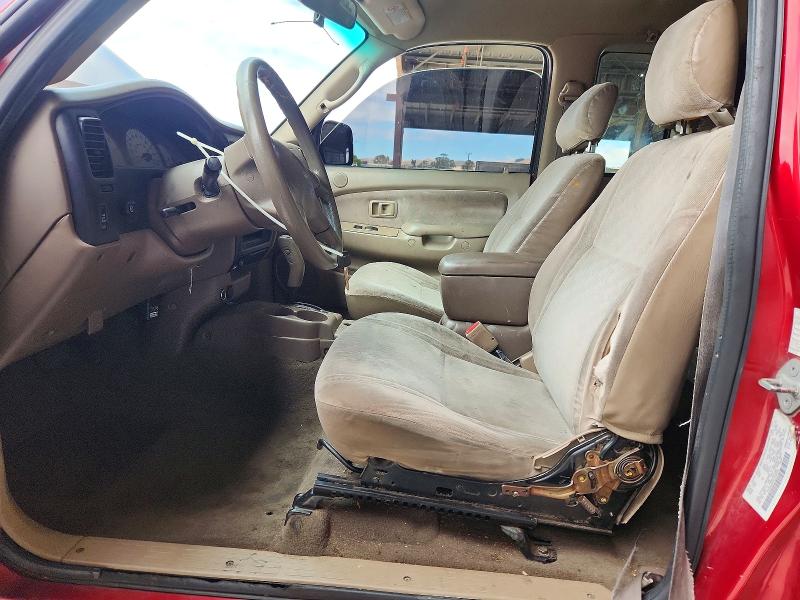 2001 Toyota Tacoma VIN 5TESN92N31Z730350 COPART salvage auction — FRONT END, CA - SALVAGE CERTIFICATE, sold $2,750 on 2026-07-20 (photo 7)