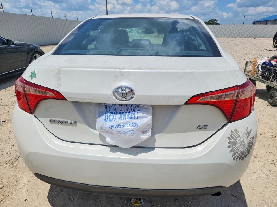 2018 Toyota Corolla VIN 5YFBURHEXJP805724 COPART salvage auction — FRONT END, WV - CERTIFICATE OF TITLE, sold $275 on 2026-07-21 (photo 6)