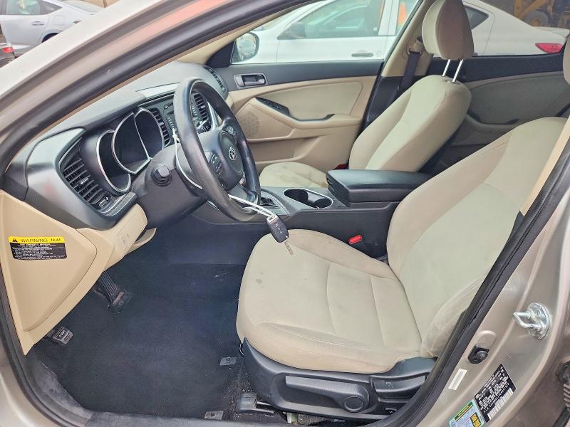 2014 Kia Optima VIN 5XXGM4A73EG341923 COPART salvage auction — NORMAL WEAR, Ca - Dis/Dlr/Exp Only Clean Title, sold $1,650 on 2026-07-28 (photo 7)