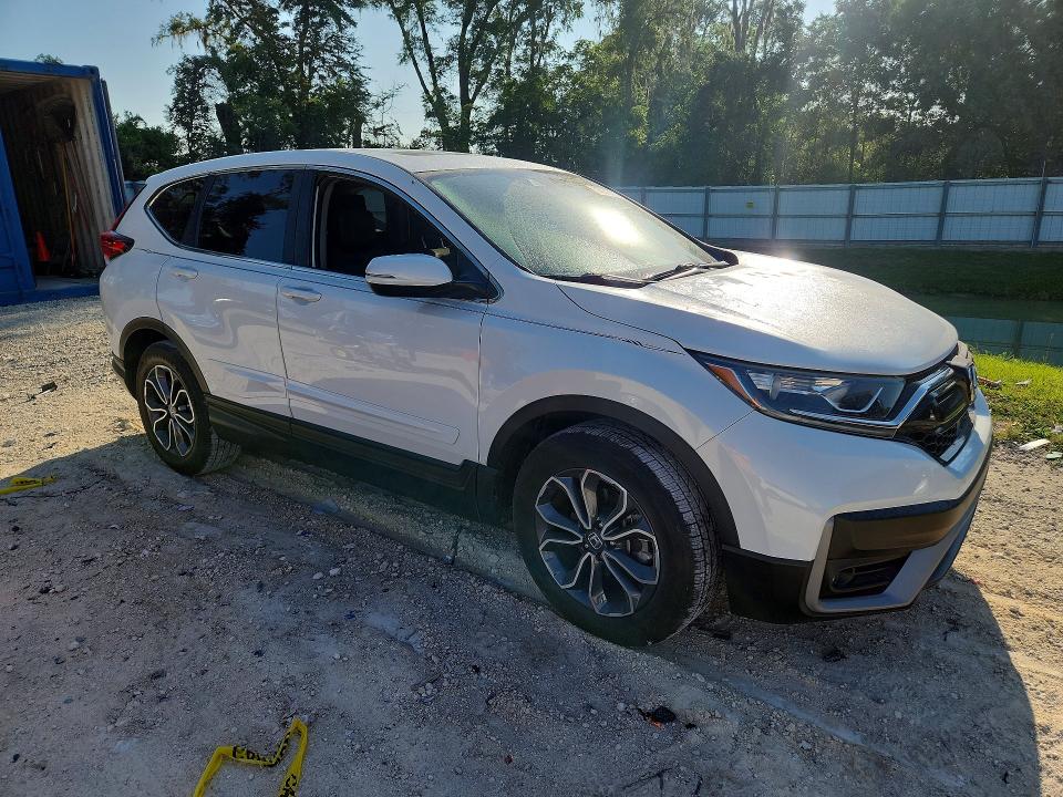 2020 Honda Cr-v VIN 7FARW1H86LE000164 COPART salvage auction — SIDE, Fl - Cert Of Title Slvg Rebuildable, sold $6,800 on 2026-07-28 (photo 4)
