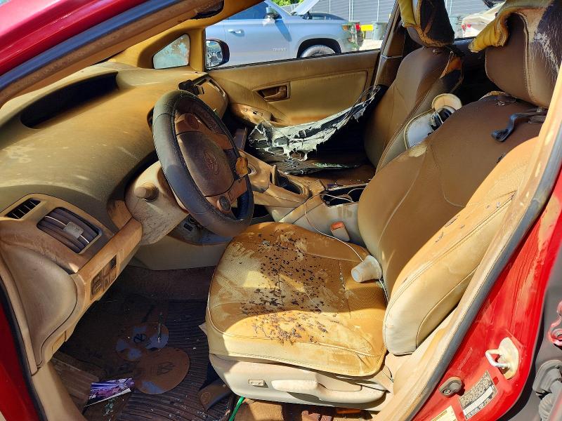 2010 Toyota Prius VIN JTDKN3DU0A0028892 COPART salvage auction — Burn Interior, Md - Cert Of Salvage > 75% Damage, sold $200 on 2026-07-10 (photo 7)