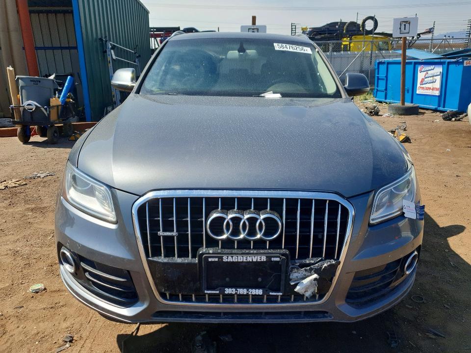 2014 Audi Q5 VIN WA1LFAFP9EA081694 COPART salvage auction — MECHANICAL, Co - Dis/Dlr/Exp Only Clean Title (P), sold $1,300 on 2026-07-13 (photo 5)