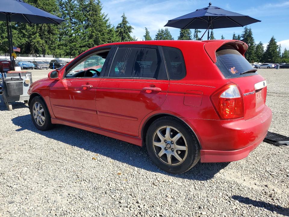2005 Kia Spectra VIN KNAFE161455116908 COPART salvage auction — FRONT END, Wa - Bill Of Sale, sold $350 on 2026-07-02 (photo 2)