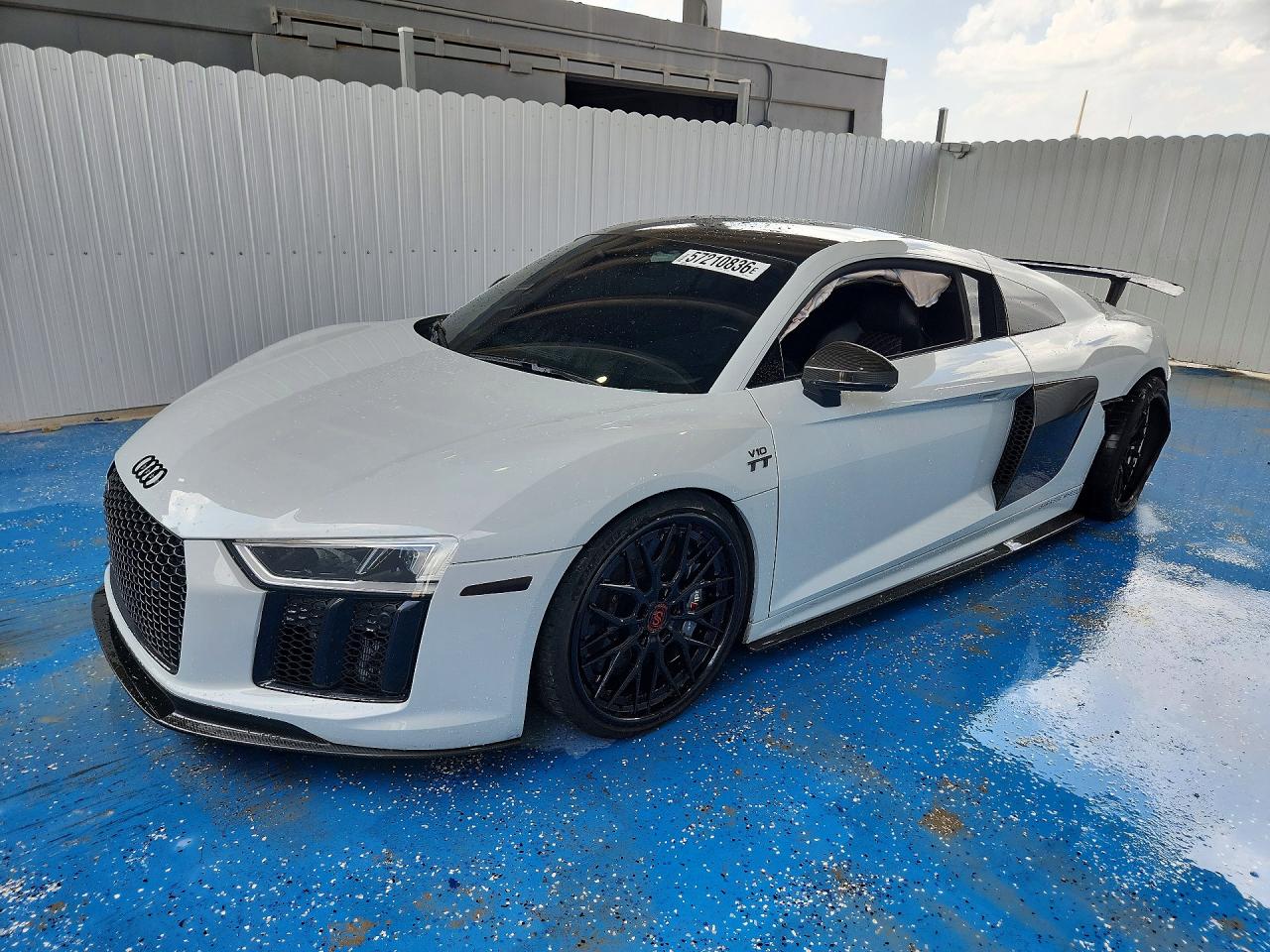 2017 Audi R8 VIN WUAKBAFXXH7903954 COPART salvage auction — Rear End, FL - CERT OF TITLE SLVG REBUILDABLE, sold $75,500 on 2026-07-07 (photo 1)