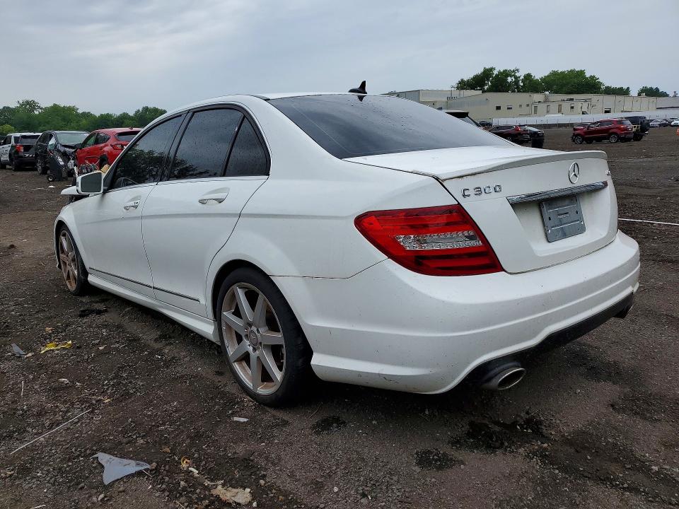 2014 Mercedes-benz C class VIN WDDGF8AB3EA922247 COPART salvage auction — FRONT END, Ct - Certificate Of Title, sold $1,250 on 2026-07-31 (photo 2)