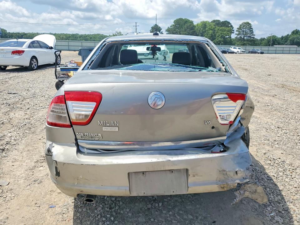 2008 Mercury Milan VIN 3MEHM08178R604532 COPART salvage auction — ALL OVER, Ar - Cert Of Title-Salvage, sold $275 on 2026-08-26 (photo 6)