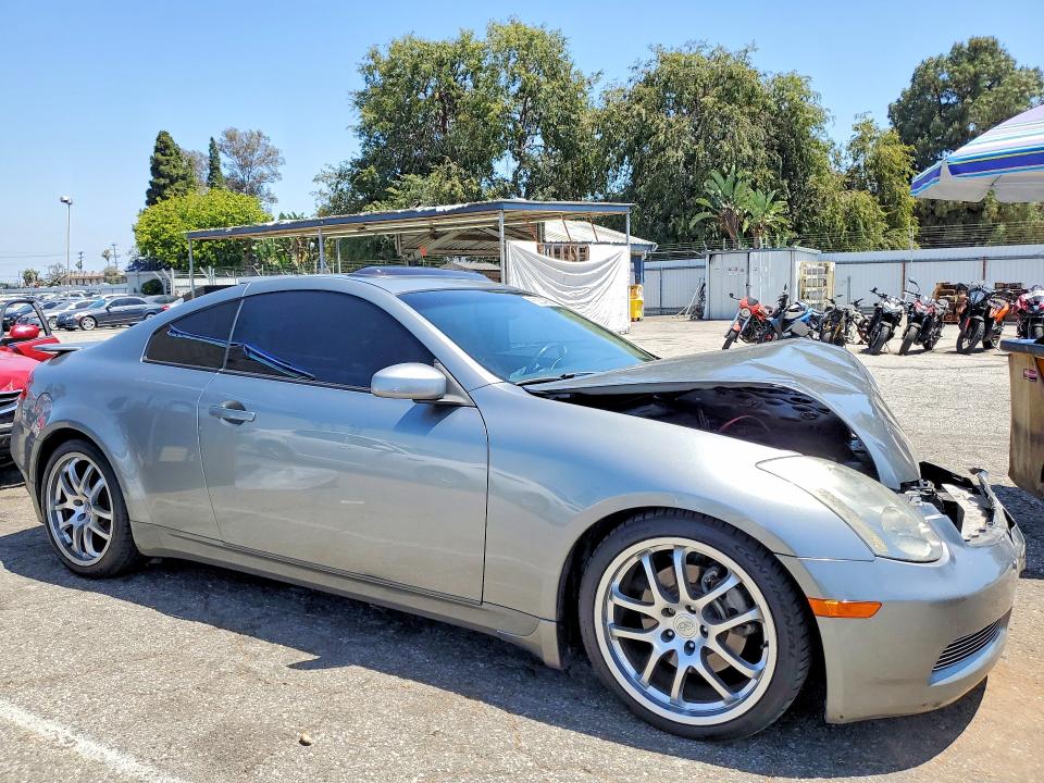 2005 Infiniti G35 VIN JNKCV54E95M426253 COPART salvage auction — FRONT END, Ca - Salvage Certificate, sold $1,750 on 2026-07-24 (photo 4)