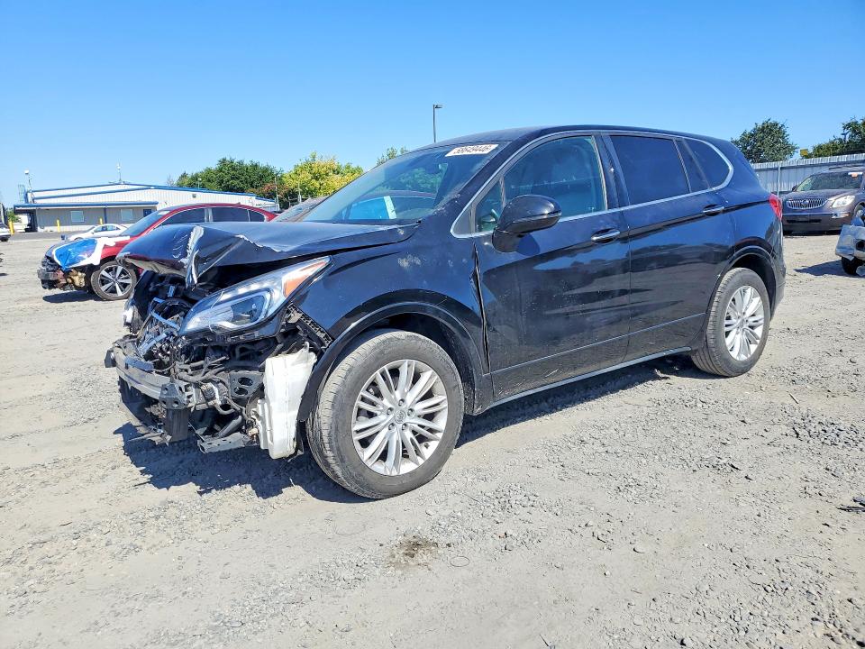 2017 Buick Envision VIN LRBFXASA0HD127805 COPART salvage auction — FRONT END, Ca - Salvage Certificate, sold $350 on 2026-07-09 (photo 1)