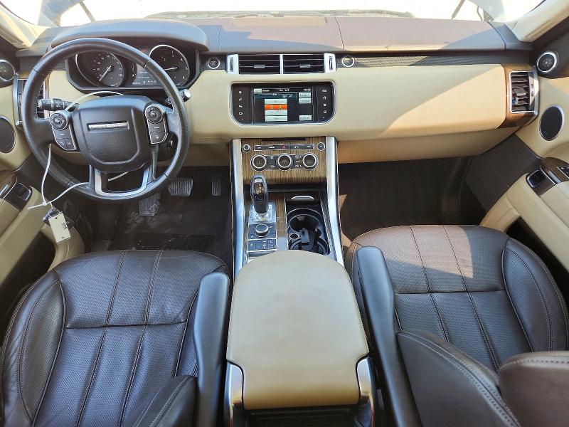 2016 Land rover RANGE ROVER VIN SALWR2KF0GA106720 COPART salvage auction — FRONT END, Tn - Salvage Certificate, sold $4,100 on 2026-07-23 (photo 8)