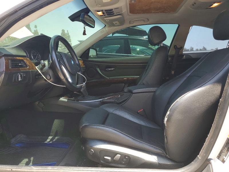 2011 BMW 3 series VIN WBAKE5C53BE574108 COPART salvage auction — FRONT END, Ca - Salvage Certificate, sold $575 on 2026-07-07 (photo 7)