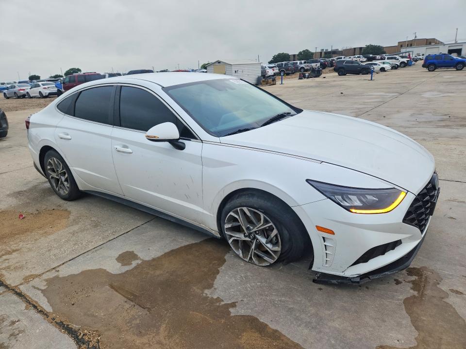2020 Hyundai Sonata VIN 5NPEL4JA8LH017292 COPART salvage auction — SIDE, Tx - Certificate Of Title, sold $225 on 2026-07-30 (photo 4)