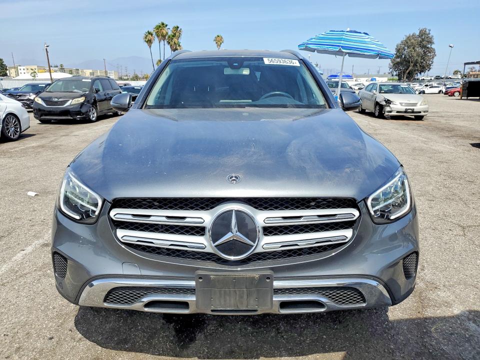 2020 Mercedes-benz Glc VIN W1N0G8DB4LF762070 COPART salvage auction — REAR END, Ca - Salvage Certificate, sold $10,400 on 2026-07-24 (photo 5)