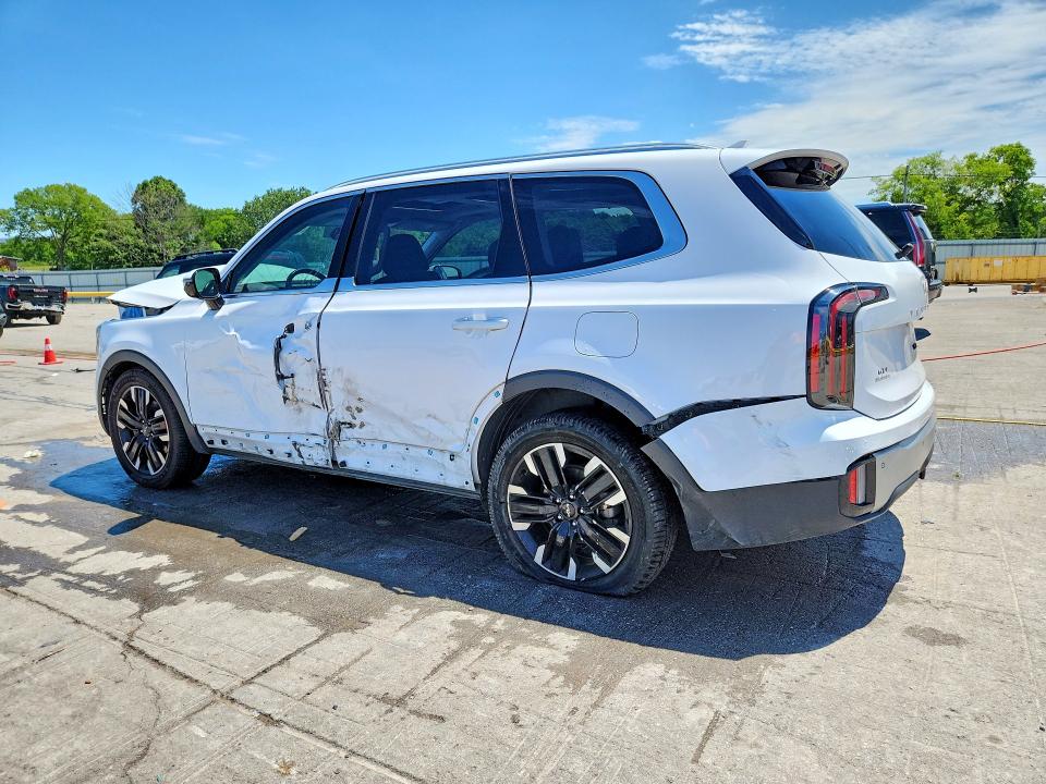 2024 Kia Telluride VIN 5XYP5DGC6RG497652 COPART salvage auction — FRONT END, Tn - Salvage Certificate, sold $7,700 on 2026-07-27 (photo 2)