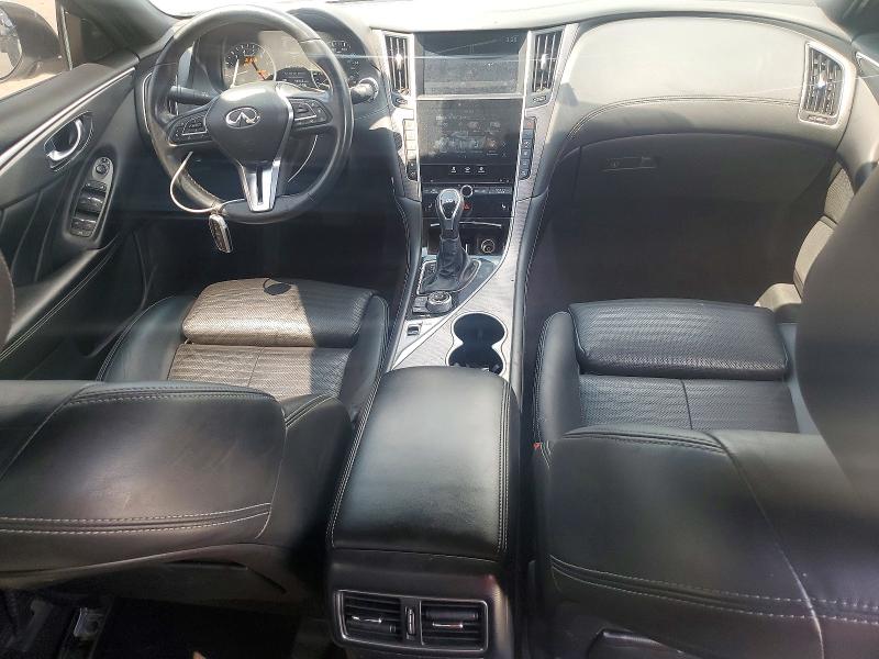 2020 Infiniti Q50 VIN JN1EV7AP6LM206533 COPART salvage auction — FRONT END, Nc - Salvage Certificate Of Title, sold $3,150 on 2026-07-22 (photo 8)