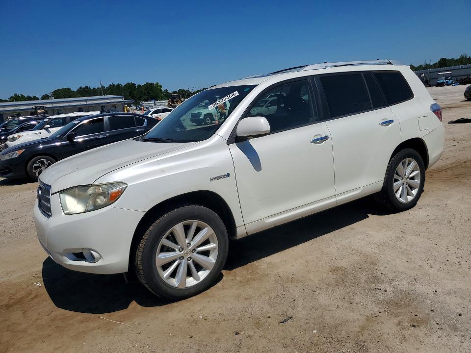2010 Toyota Highlander VIN JTEJW3EHXA2044625 COPART salvage auction — MECHANICAL, Sc - Cert Of Title-Salvage, sold $1,550 on 2026-07-15 (photo 1)