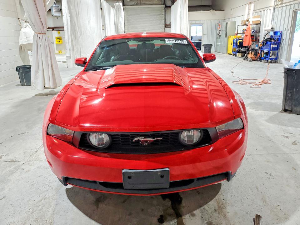 2011 Ford Mustang VIN 1ZVBP8CF0B5146226 COPART salvage auction — FRONT END, Ny - Mv-907A Salvage Certificate, sold $2,950 on 2026-07-20 (photo 5)