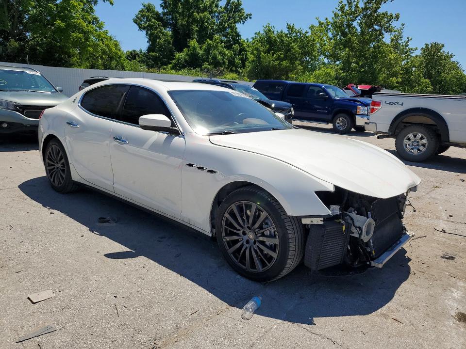 2018 Maserati VIN ZAM57YTAXJ1299895 COPART salvage auction — FRONT END, Mo - Salvage Certificate Of Title, sold $4,900 on 2026-07-24 (photo 4)