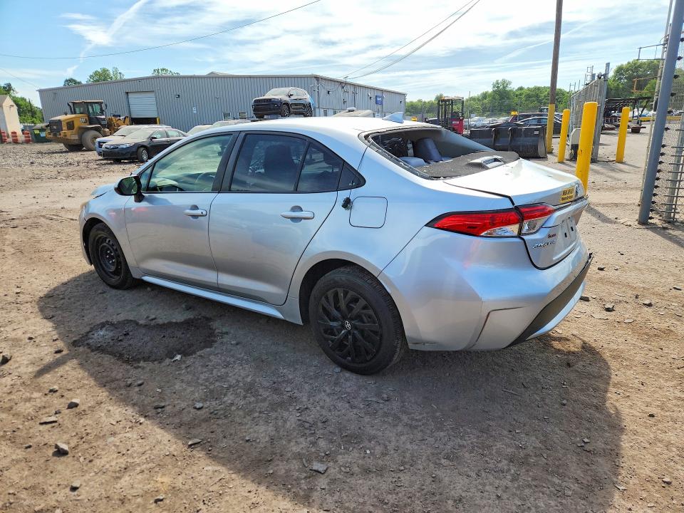 2020 Toyota Corolla VIN JTDEPRAE7LJ068729 COPART salvage auction — REAR END, Pa - Certificate Of Salvage, sold $3,150 on 2026-07-15 (photo 2)