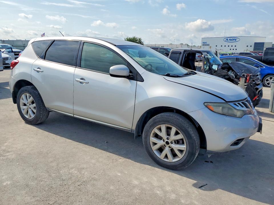 2014 Nissan Murano VIN JN8AZ1MW6EW522610 COPART salvage auction — MECHANICAL, Ok - Cert Of Title-Repossession, sold $500 on 2026-07-31 (photo 4)