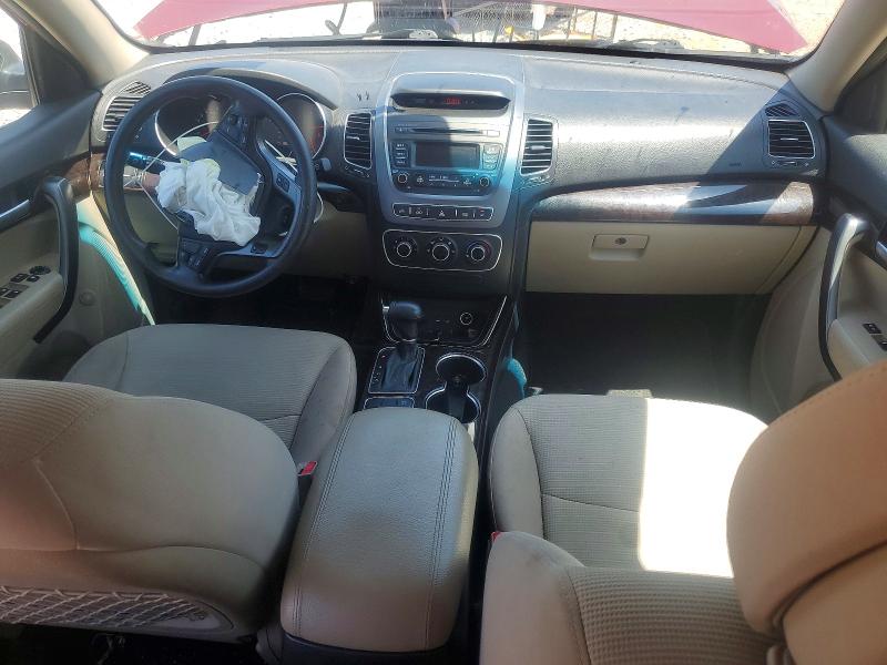 2014 Kia Sorento VIN 5XYKT3A65EG429382 COPART salvage auction — FRONT END, OK - CERT OF TITLE-SALVAGE, sold $775 on 2026-07-28 (photo 8)