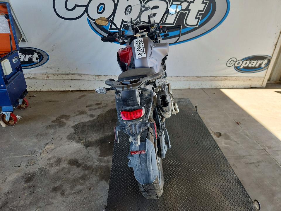 2024 Triumph motorcycle Tiger VIN SMTP24V45RTBT5468 COPART salvage auction — SIDE, TX - SALVAGE VEHICLE TITLE (P), sold $6,300 on 2026-07-23 (photo 4)