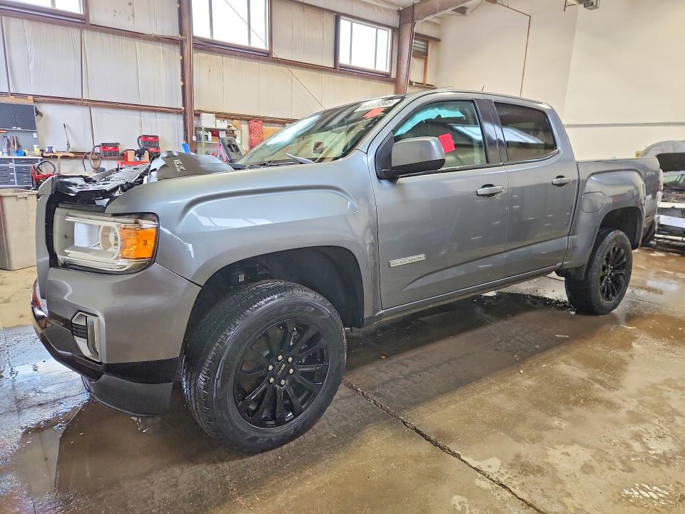 2022 Gmc Canyon VIN 1GTG6CEN7N1168853 COPART salvage auction — BIOHAZARD/CHEMICAL, Ab - Bos - Salvage, sold $3,300 on 2026-07-09 (photo 1)