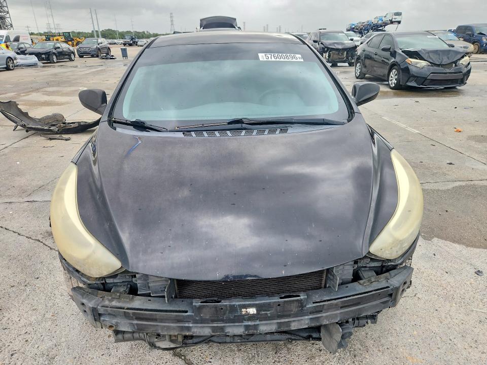2016 Hyundai VIN KMHDH4AE6GU548045 COPART salvage auction — FRONT END, La - Certificate Of Title, sold $550 on 2026-07-22 (photo 5)