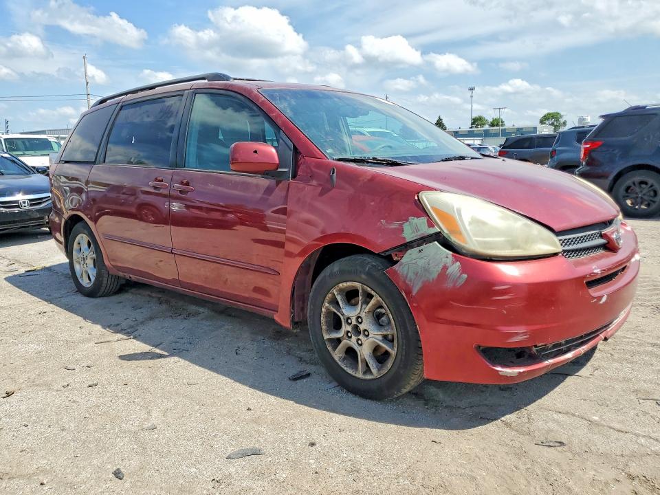 2005 Toyota Sienna VIN 5TDZA22C75S366193 COPART salvage auction — FRONT END, In - Certificate Of Title, sold $550 on 2026-07-06 (photo 4)