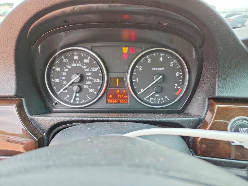 2009 BMW 3 series VIN WBAPH77529NL83910 COPART salvage auction — FRONT END, OK - CERT OF TITLE-SALVAGE, sold $400 on 2026-07-28 (photo 9)