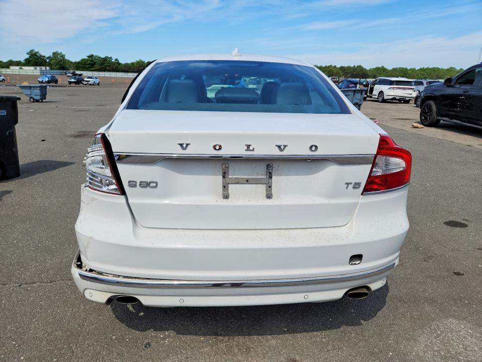 2016 Volvo VIN YV140MAK1G1196280 COPART salvage auction — REAR END, Ny - Mv-907A Salvage Certificate, sold $2,800 on 2026-07-08 (photo 6)