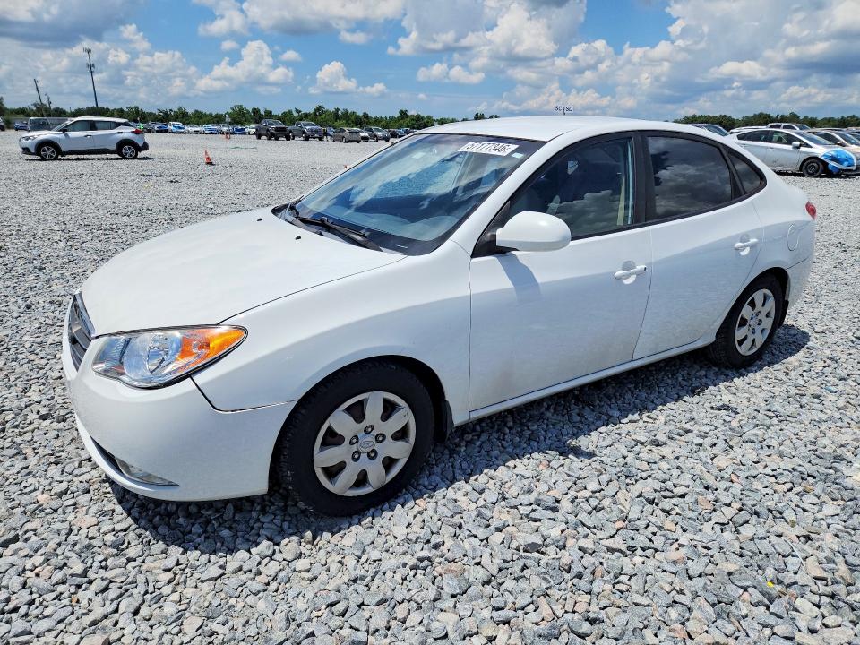2008 Hyundai Elantra VIN KMHDU46D38U477819 COPART salvage auction — FRONT END, FL - CERT OF TITLE SLVG REBUILDABLE, sold $1,750 on 2026-07-07 (photo 1)