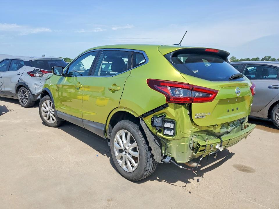 2020 Nissan Rogue sport VIN JN1BJ1CW4LW376085 COPART salvage auction — FRONT END, TX - CERTIFICATE OF TITLE, sold $2,350 on 2026-07-14 (photo 2)