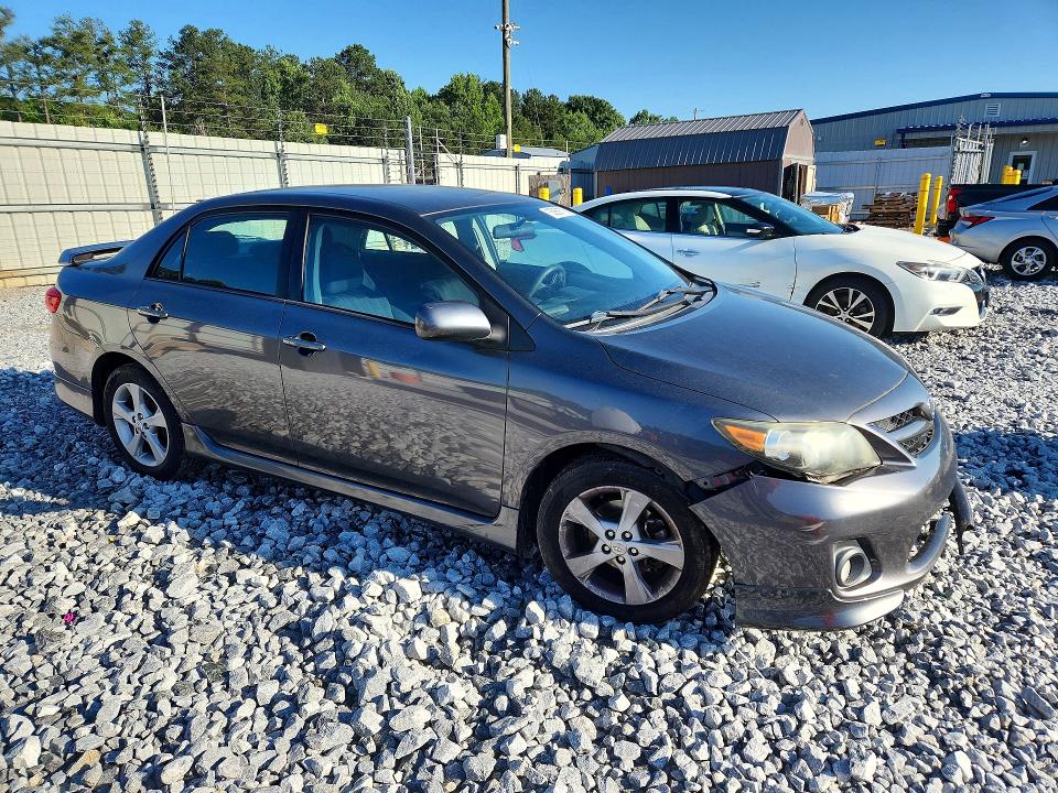 2013 Toyota Corolla VIN 5YFBU4EEXDP171391 COPART salvage auction — FRONT END, Ga - Cert Of Title-Salvage, sold $2,550 on 2026-07-28 (photo 4)