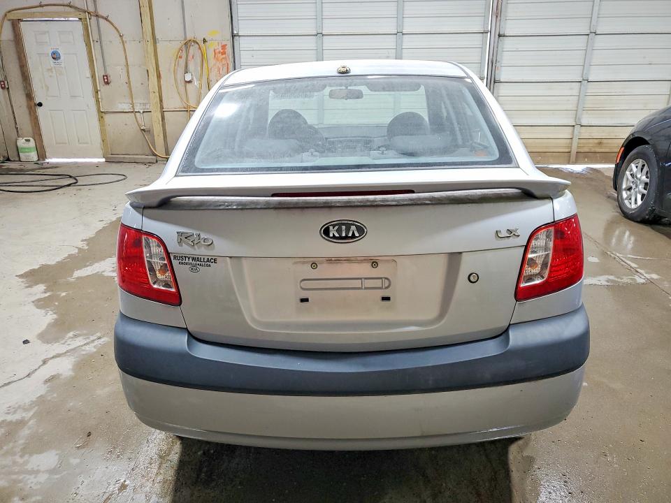 2009 Kia Rio VIN KNADE223796459118 COPART salvage auction — FRONT END, Tn - Salvage Certificate, sold $175 on 2026-07-23 (photo 6)