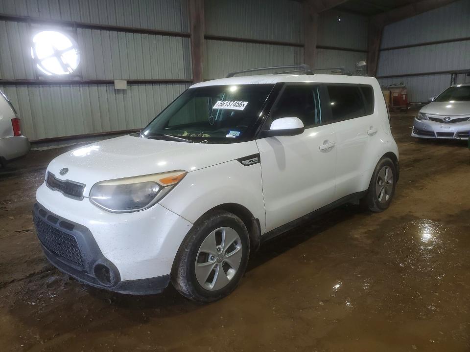 2015 Kia Soul VIN KNDJP3A54F7164959 COPART salvage auction — SIDE, Tx - Salvage Vehicle Title, sold $675 on 2026-07-20 (photo 1)