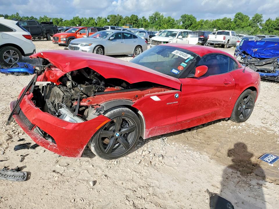 2011 BMW Z4 VIN WBALM5C51BE380054 COPART salvage auction — FRONT END, Tx - Salvage Vehicle Title, sold $1,000 on 2026-08-04 (photo 1)