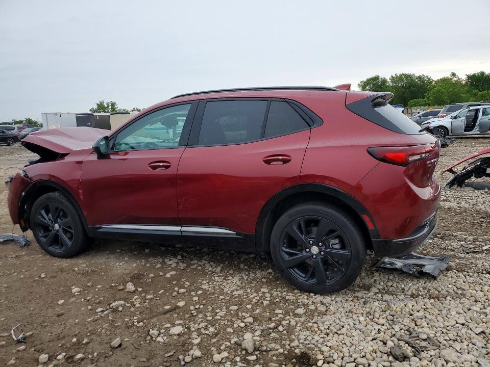 2021 Buick Envision VIN LRBFZPR42MD080171 COPART salvage auction — FRONT END, Il - Salvage Certificate, sold $3,650 on 2026-07-17 (photo 2)