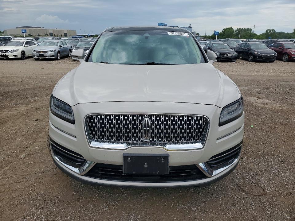 2019 Lincoln Nautilus VIN 2LMPJ8LP4KBL16375 COPART salvage auction — HAIL, Ia - Cert Of Title-Salvage Title, sold $2,350 on 2026-07-24 (photo 5)