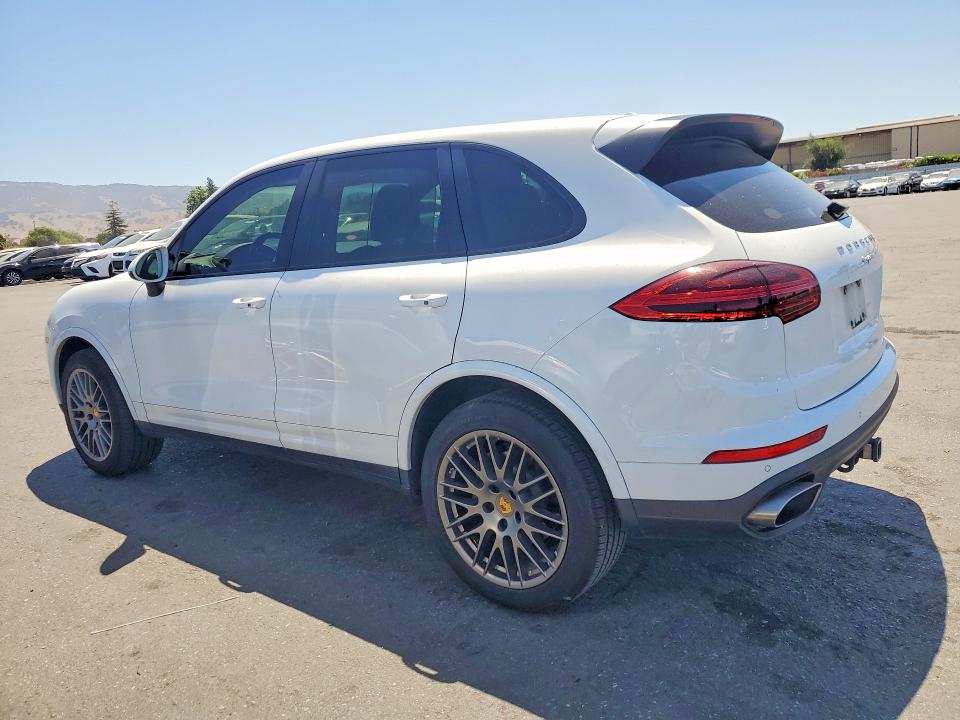 2018 Porsche Cayenne VIN WP1AA2A26JKA06970 COPART salvage auction — WATER/FLOOD, Ca - Non-Repairable Vehicle Cert, sold $5,200 on 2026-07-30 (photo 2)