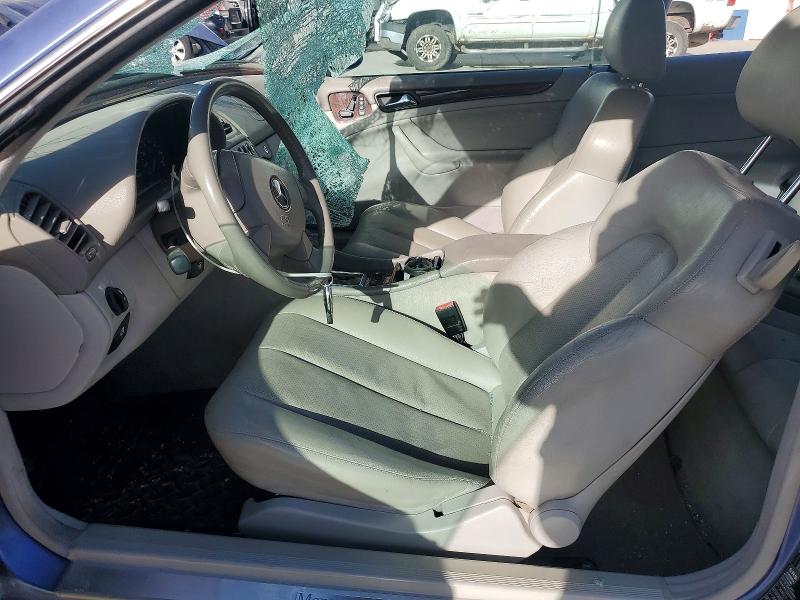1999 Mercedes-benz Clk-klasse VIN WDBLJ65G2XF085593 COPART salvage auction — FRONT END, Ut - Salvage Certificate, sold $150 on 2026-07-20 (photo 7)